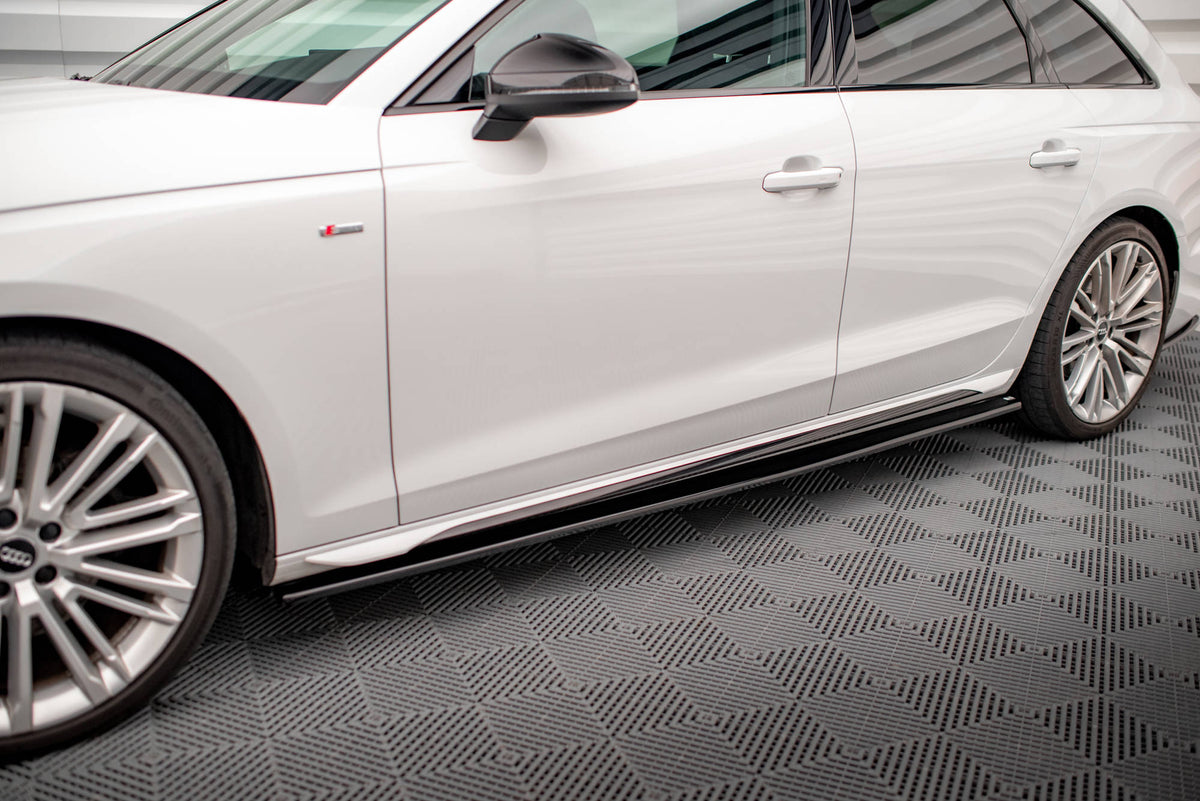 Frontspoiler Lippe, Seitenschweller, Heckdiffusor Audi A4 S-Line B9 Facelift