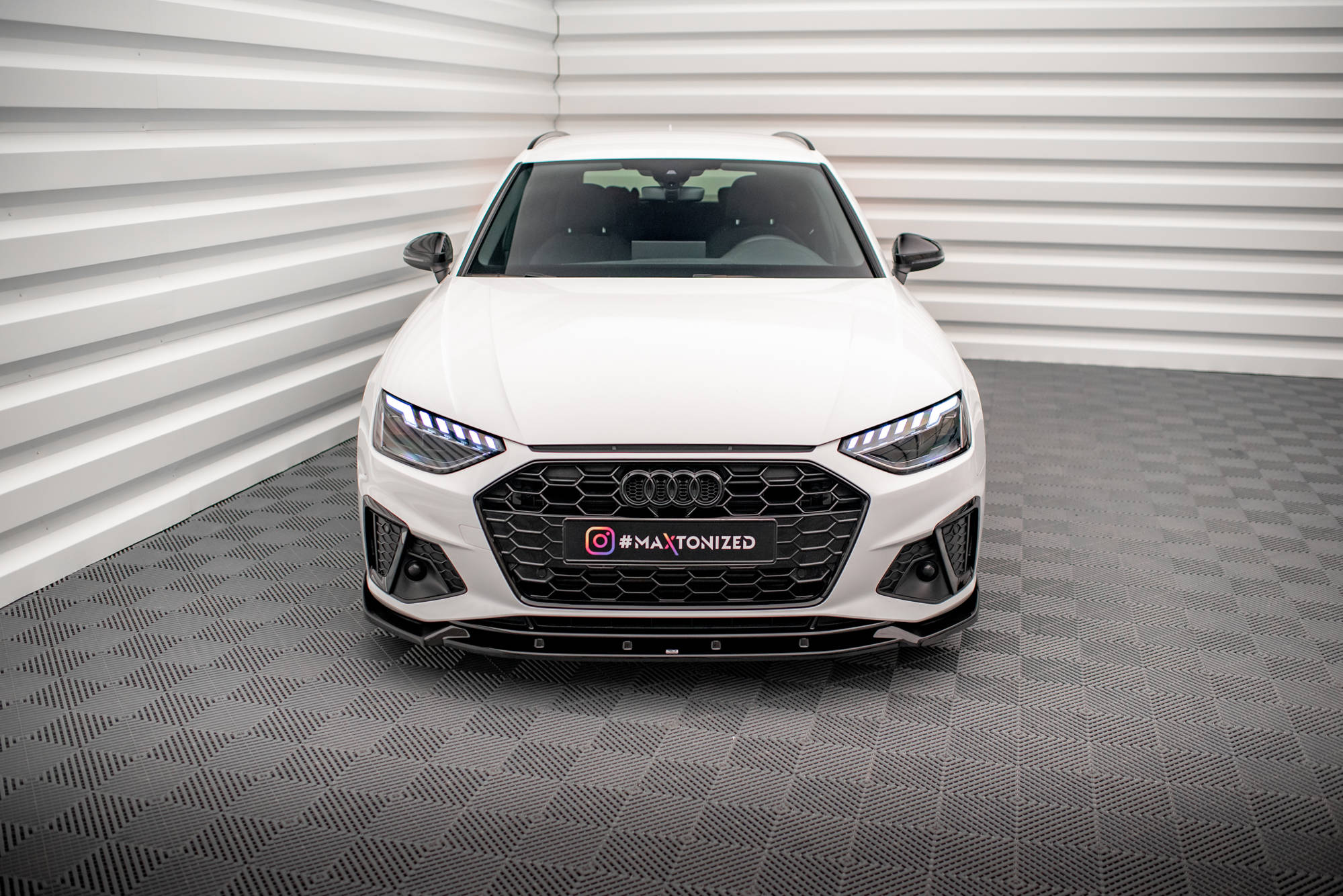 Frontspoiler Lippe, Seitenschweller, Heckdiffusor Audi A4 S-Line B9 Facelift