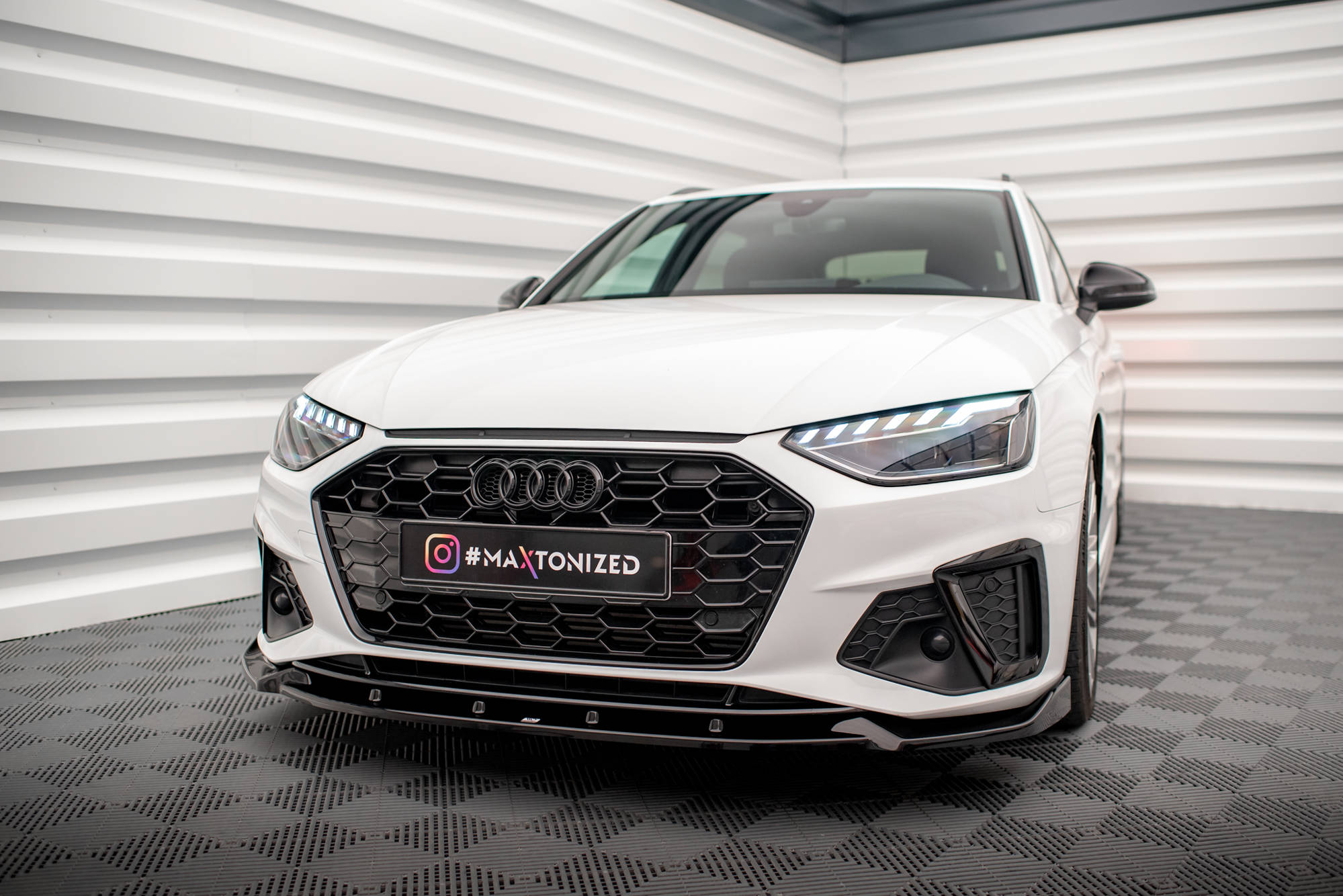 Frontspoiler Lippe, Seitenschweller, Heckdiffusor Audi A4 S-Line B9 Facelift