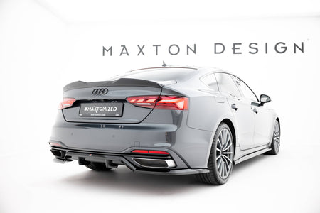 Frontspoiler Lippe + Seitenschweller + Heckdiffusor Audi A5 Sportback F5 Facelift