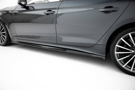 Frontspoiler Lippe + Seitenschweller + Heckdiffusor Audi A5 Sportback F5 Facelift
