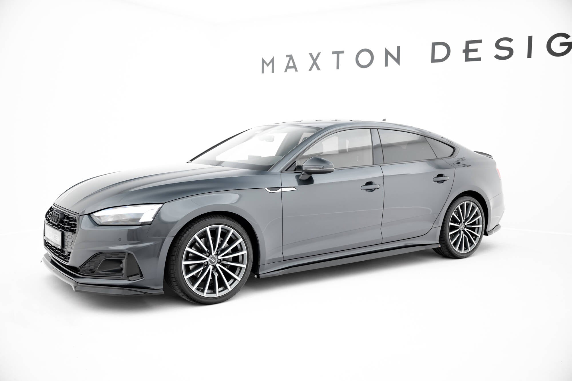 Frontspoiler Lippe + Seitenschweller + Heckdiffusor Audi A5 Sportback F5 Facelift