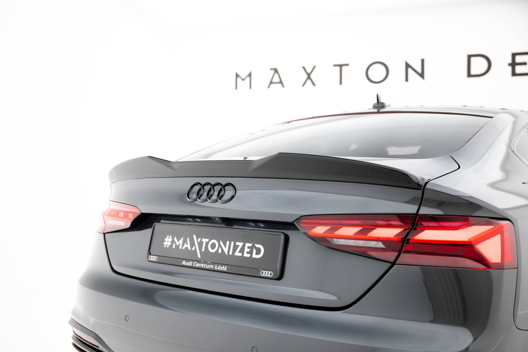 Frontspoiler Lippe + Seitenschweller + Heckdiffusor Audi A5 Sportback F5 Facelift