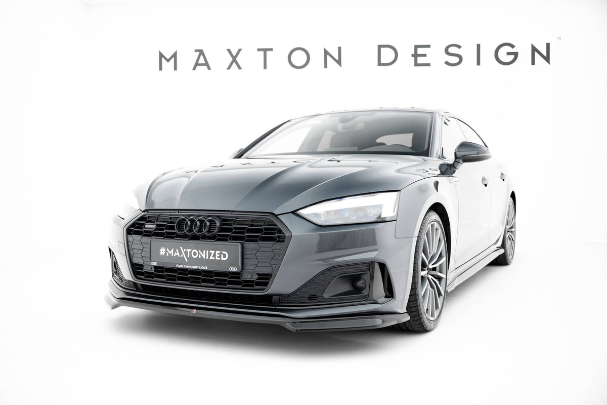 Frontspoiler Lippe + Seitenschweller + Heckdiffusor Audi A5 Sportback F5 Facelift