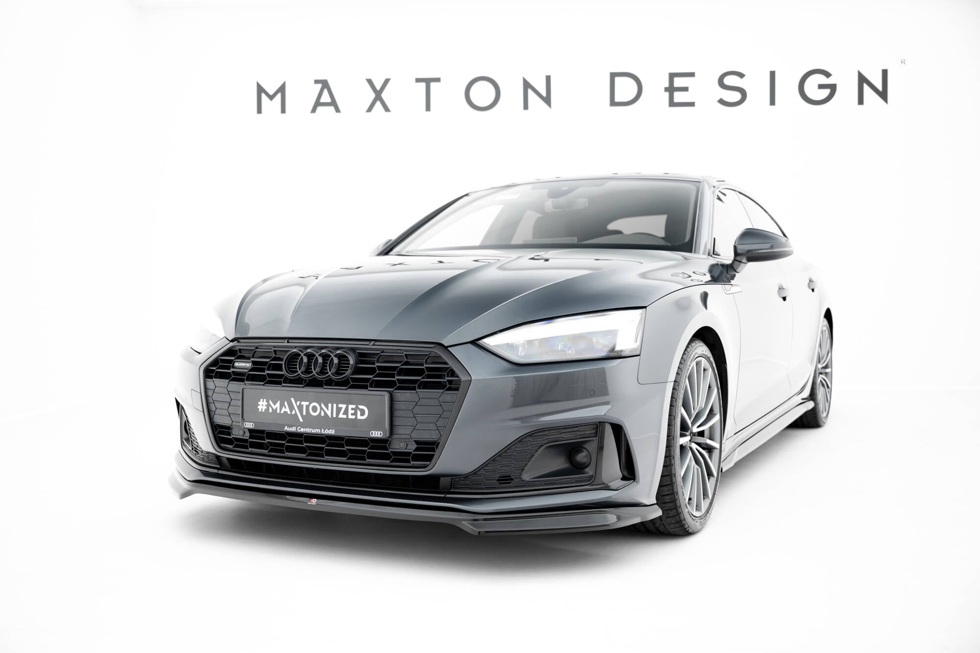 Frontspoiler Lippe + Seitenschweller + Heckdiffusor Audi A5 Sportback F5 Facelift