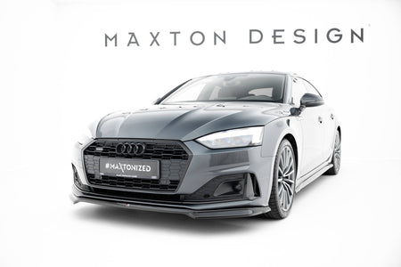 Frontspoiler Lippe + Seitenschweller + Heckdiffusor Audi A5 Sportback F5 Facelift