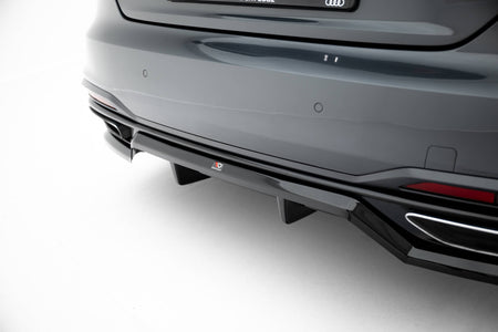 Frontspoiler Lippe + Seitenschweller + Heckdiffusor Audi A5 Sportback F5 Facelift