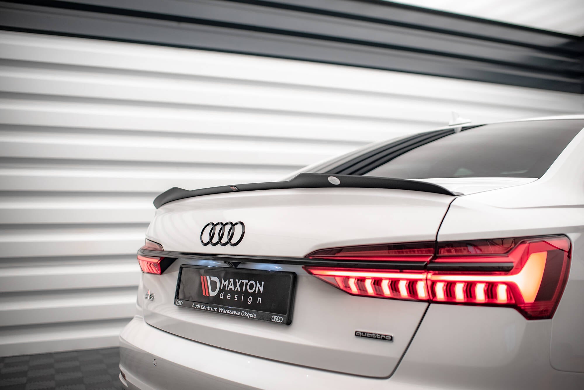 Frontspoiler Lippe, Seitenschweller und Heckdiffusor für Audi A6 Sedan C8