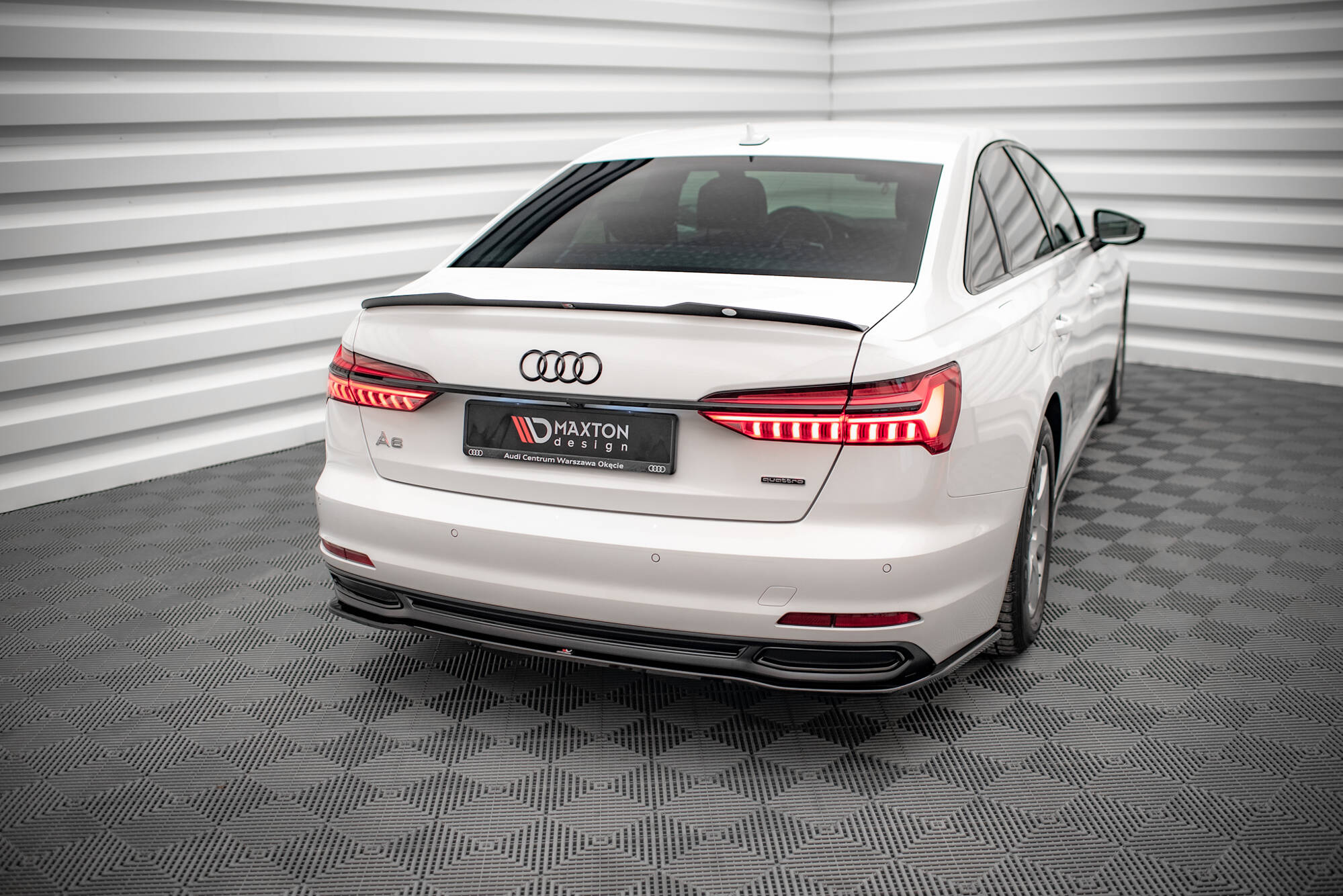 Frontspoiler Lippe, Seitenschweller und Heckdiffusor für Audi A6 Sedan C8