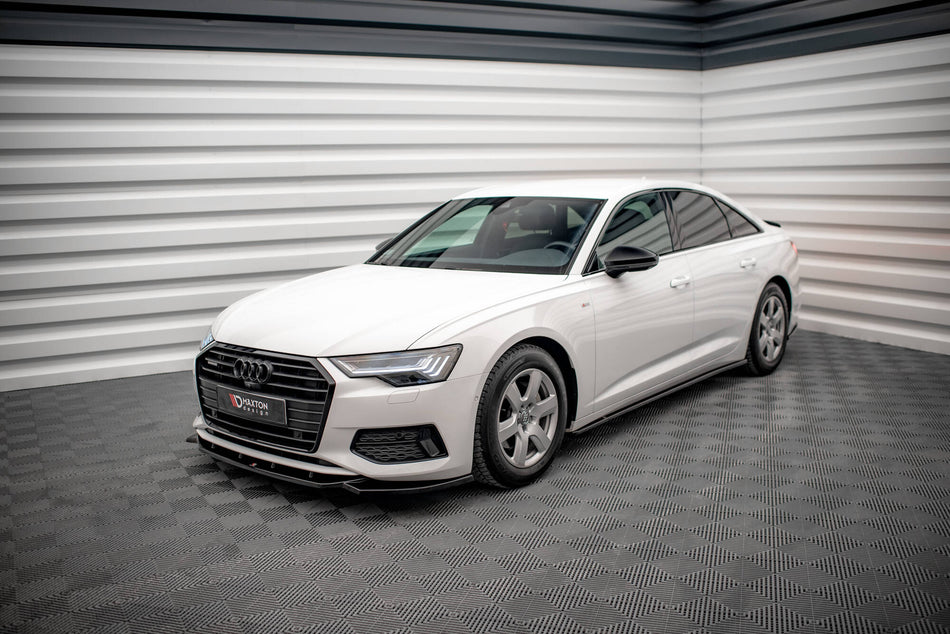 Frontspoiler Lippe, Seitenschweller und Heckdiffusor für Audi A6 Sedan C8