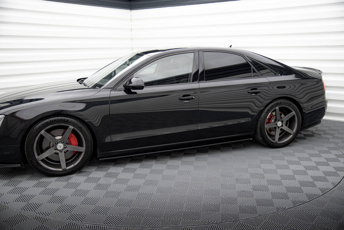 Frontspoiler Lippe, Seitenschweller und Heckdiffusor Satz Audi A8 D4
