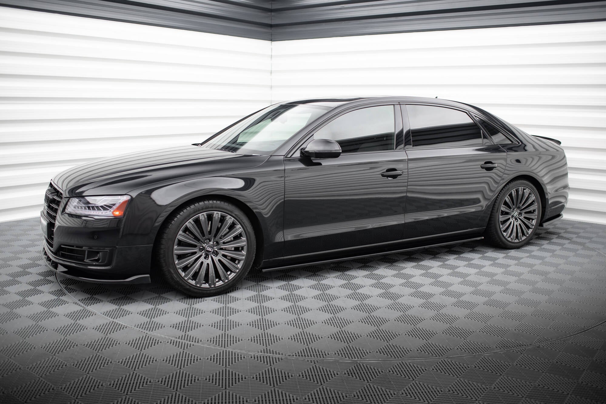 Diffusor Satz Audi A8 Long D4 Facelift