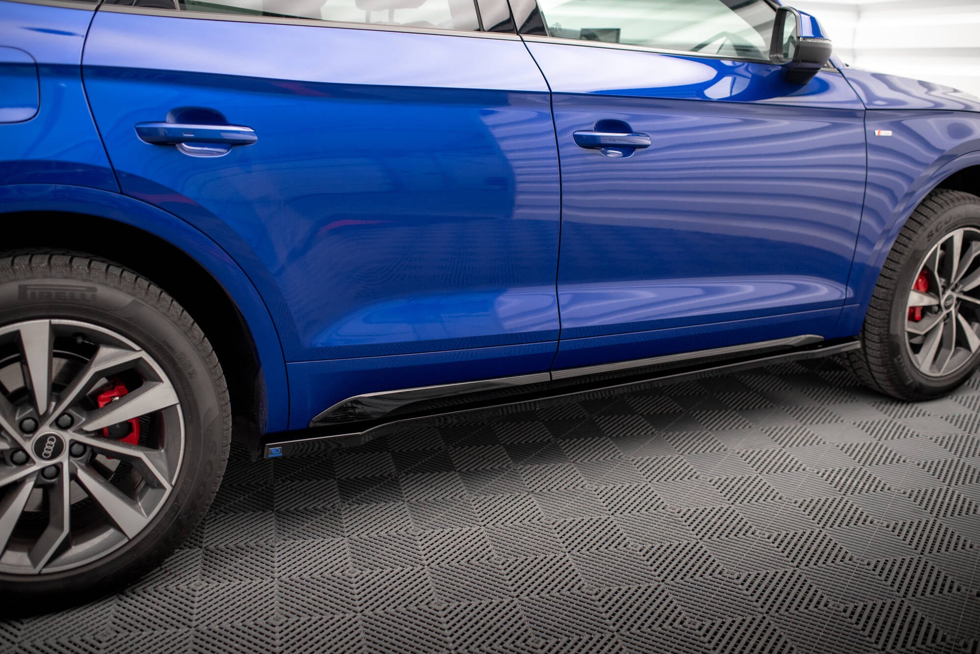 Frontspoiler Lippe, Seitenschweller und Heckdiffusor Audi Q5 S-Line SUV Mk2 Facelift