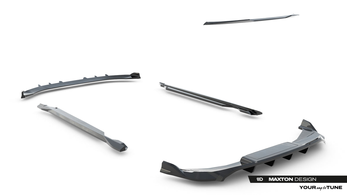 Frontspoiler Lippe, Seitenschweller, Heckdiffusor Audi Q6 e-tron S-Line / SQ6 e-tron SUV MK1