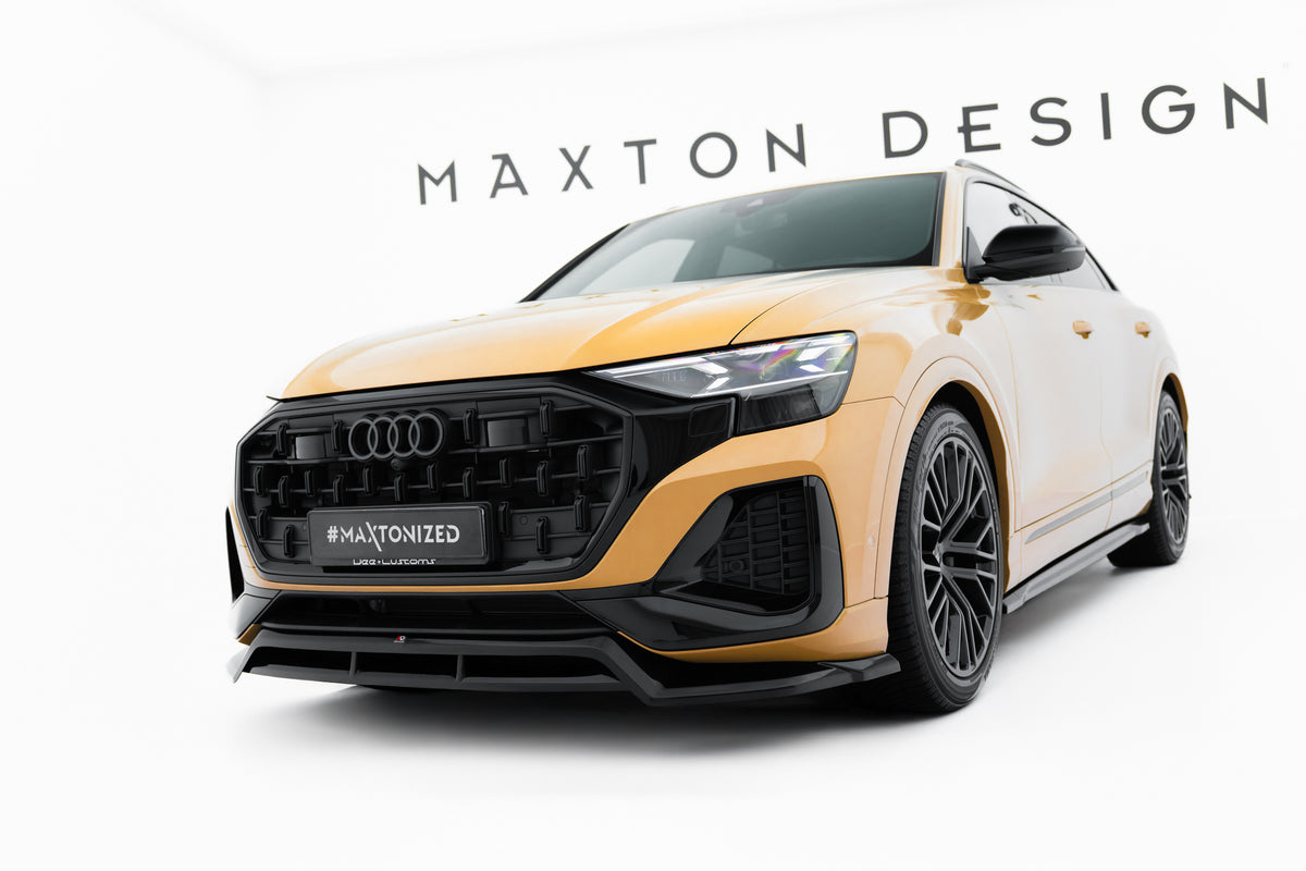 Frontspoiler Lippe, Seitenschweller, Heckdiffusor Audi Q8 MK1 Facelift