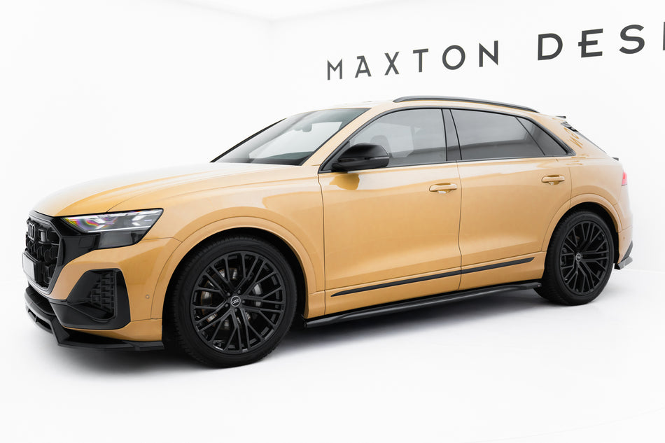 Frontspoiler Lippe, Seitenschweller, Heckdiffusor Audi Q8 MK1 Facelift