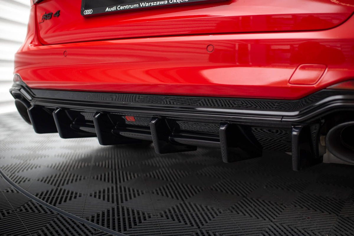 Frontspoiler Lippe, Seitenschweller, Heckdiffusor Audi RS4 B9 Facelift