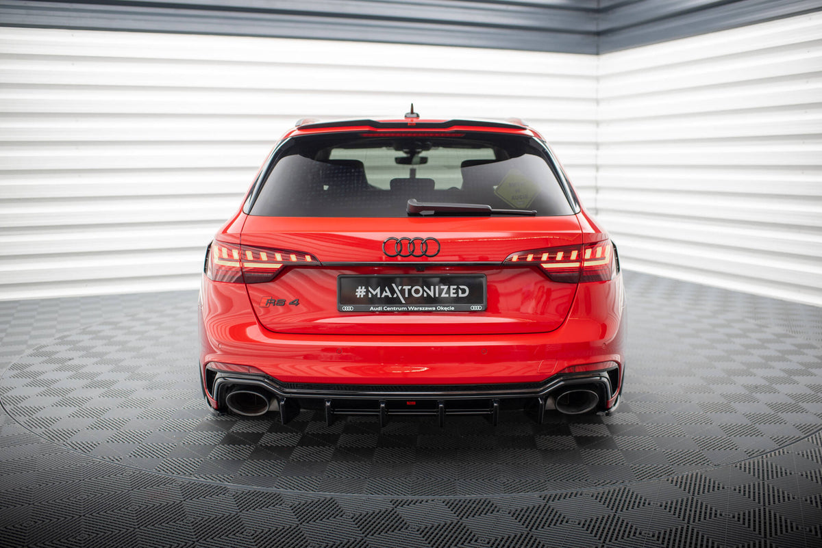 Frontspoiler Lippe, Seitenschweller, Heckdiffusor Audi RS4 B9 Facelift