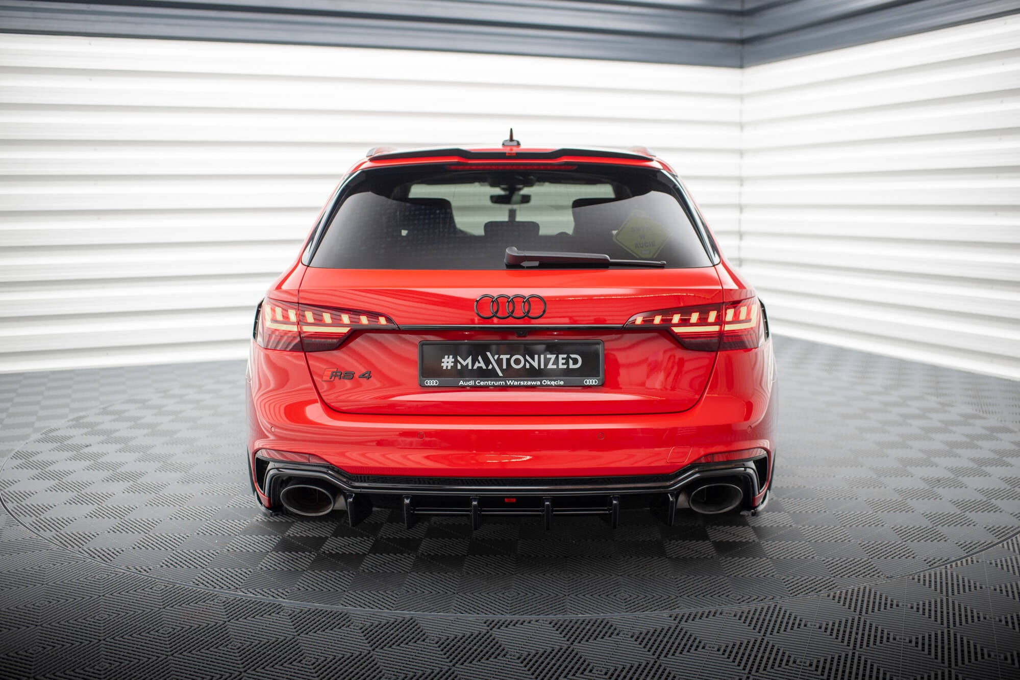 Frontspoiler Lippe, Seitenschweller, Heckdiffusor Audi RS4 B9 Facelift