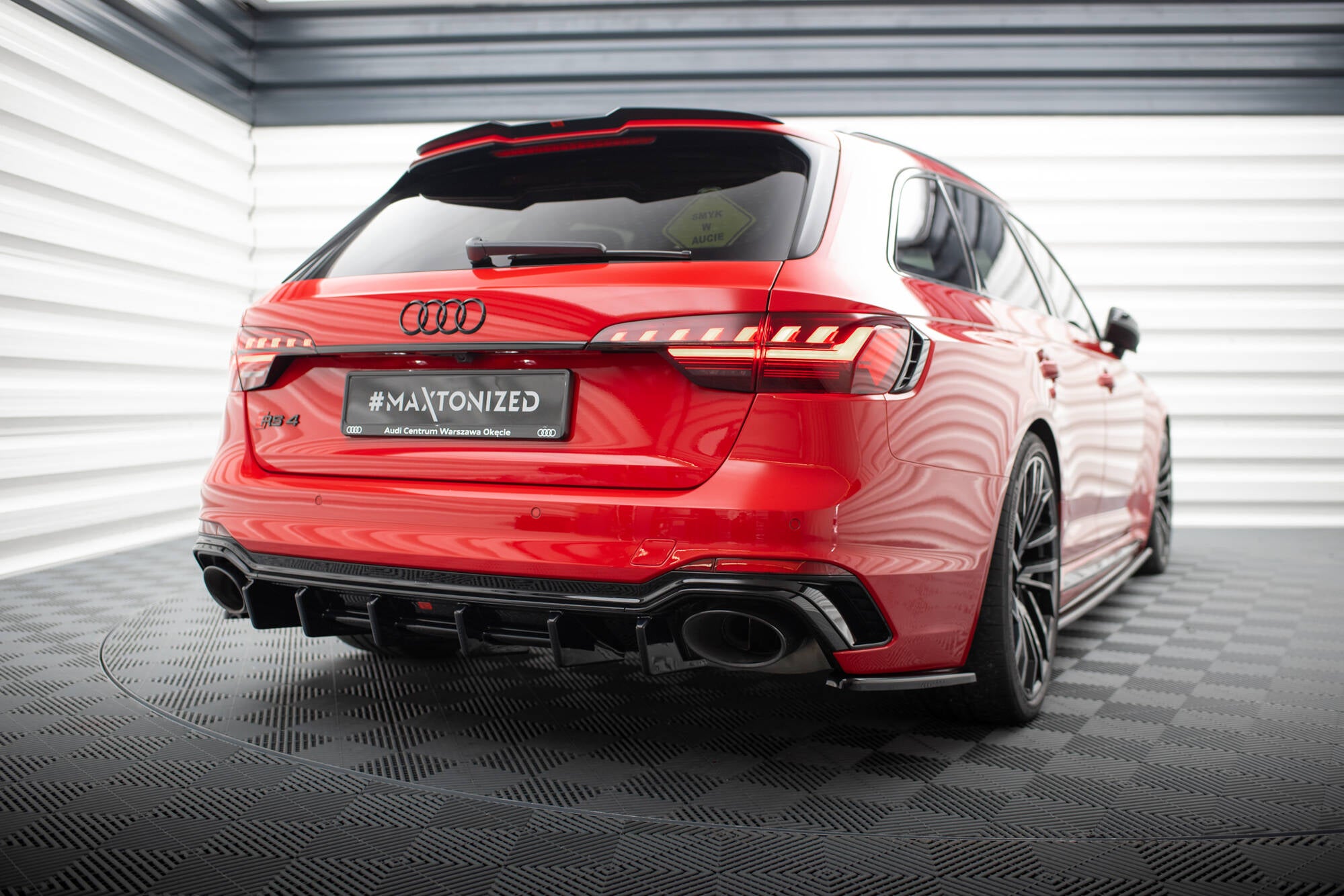 Frontspoiler Lippe, Seitenschweller, Heckdiffusor Audi RS4 B9 Facelift