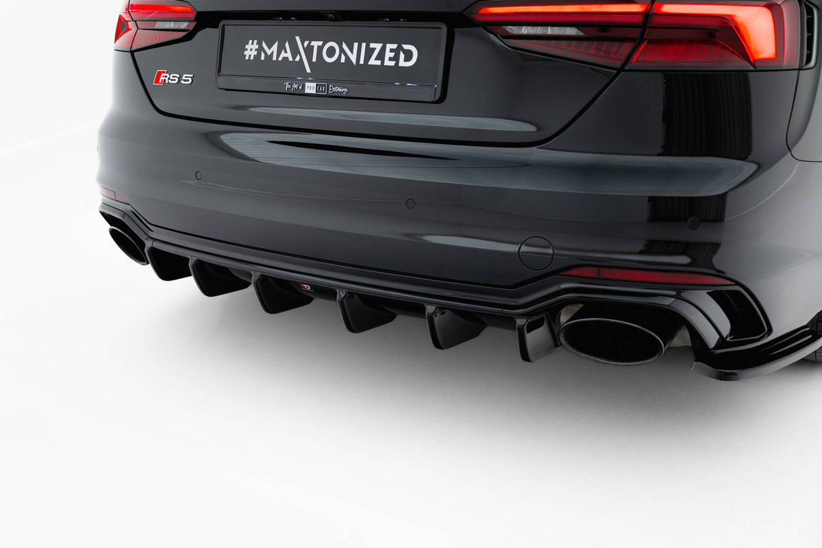 Frontspoiler Lippe, Seitenschweller und Heckdiffusor Satz Audi RS5 Sportback F5
