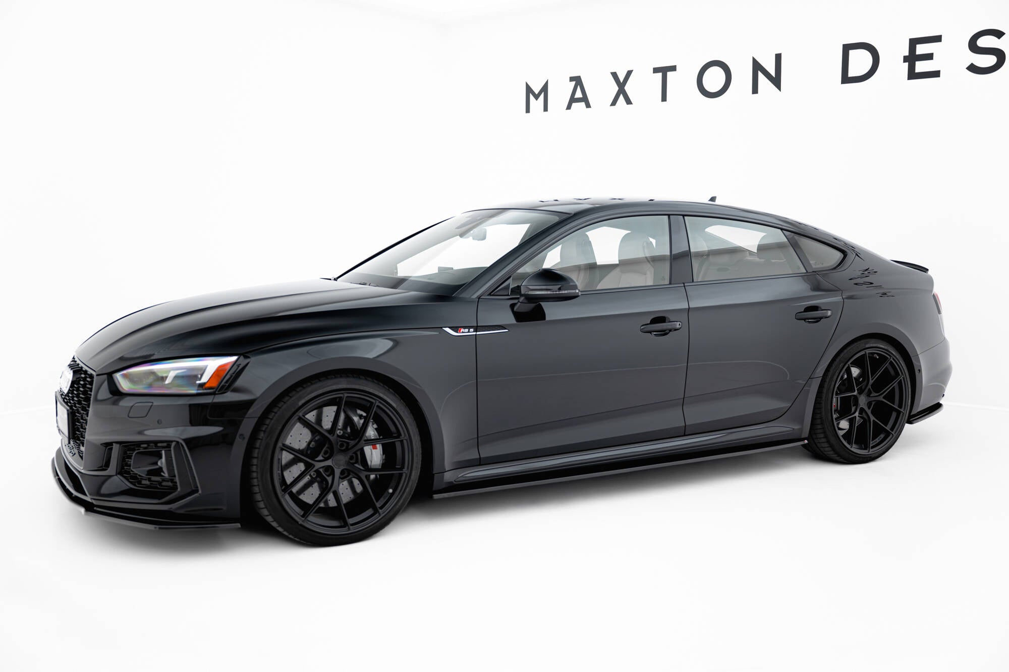 Frontspoiler Lippe, Seitenschweller und Heckdiffusor Satz Audi RS5 Sportback F5