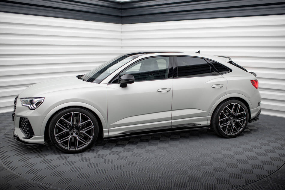 Frontspoiler Lippe, Seitenschweller und Heckseiten Flaps Audi RSQ3 F3