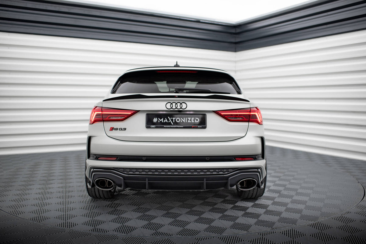 Frontspoiler Lippe, Seitenschweller und Heckseiten Flaps Audi RSQ3 F3