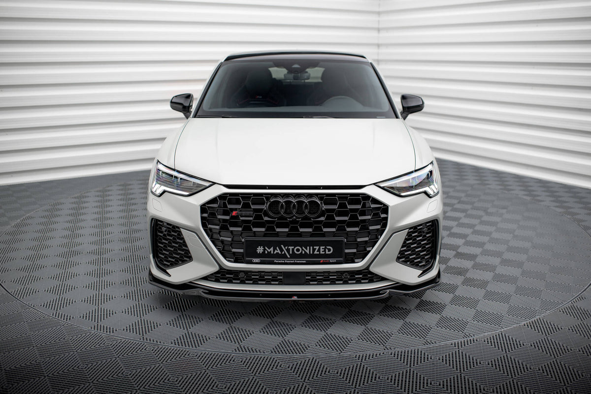 Frontspoiler Lippe, Seitenschweller und Heckseiten Flaps Audi RSQ3 F3
