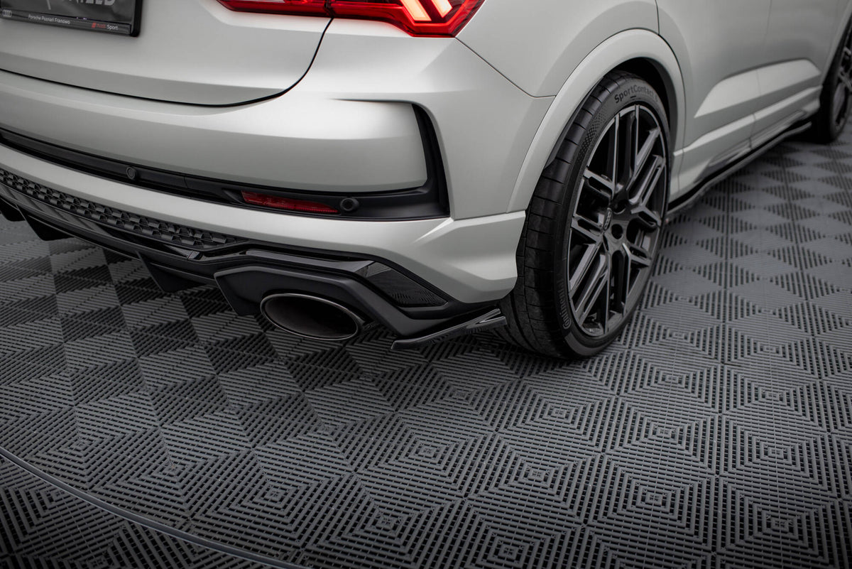 Frontspoiler Lippe, Seitenschweller und Heckseiten Flaps Audi RSQ3 F3