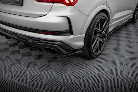 Frontspoiler Lippe, Seitenschweller und Heckseiten Flaps Audi RSQ3 F3