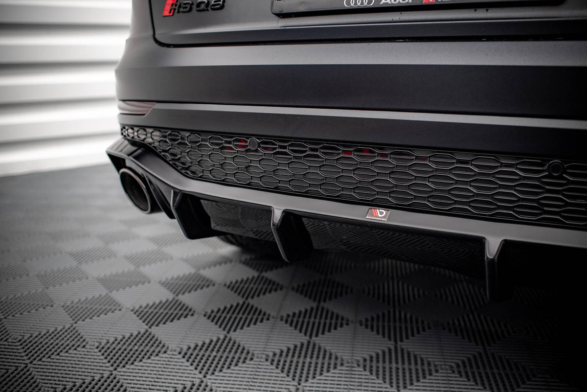 Frontspoiler Lippe und Heckdiffusor Audi RSQ8 Mk1
