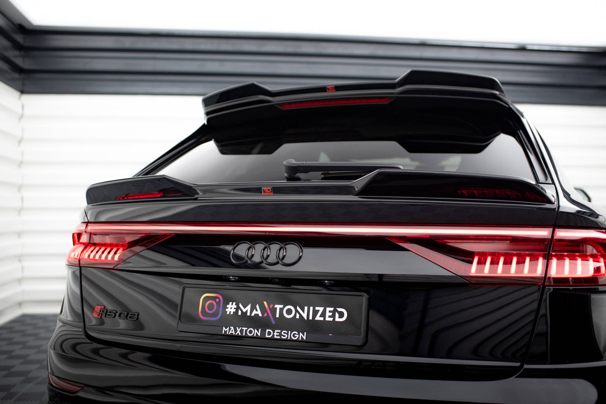 Frontspoiler Lippe und Heckdiffusor Audi RSQ8 Mk1