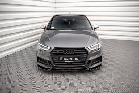 Frontspoiler Lippe & Seitenschweller & Heckdiffusor Satz Audi S3 Sportback 8V Facelift
