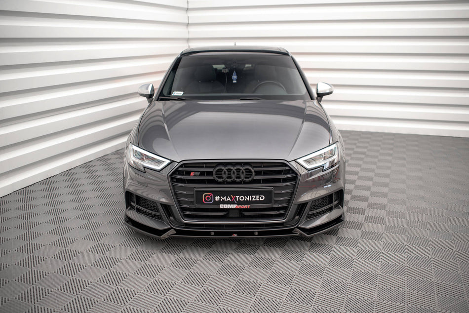 Frontspoiler Lippe & Seitenschweller & Heckdiffusor Satz Audi S3 Sportback 8V Facelift