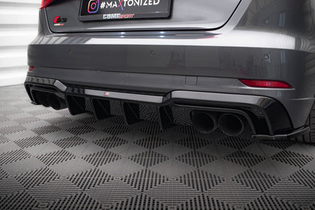 Frontspoiler Lippe & Seitenschweller & Heckdiffusor Satz Audi S3 Sportback 8V Facelift