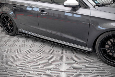 Frontspoiler Lippe & Seitenschweller & Heckdiffusor Satz Audi S3 Sportback 8V Facelift