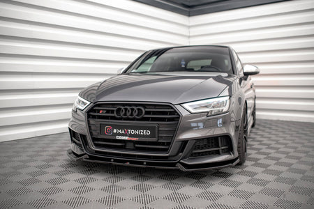 Frontspoiler Lippe & Seitenschweller & Heckdiffusor Satz Audi S3 Sportback 8V Facelift