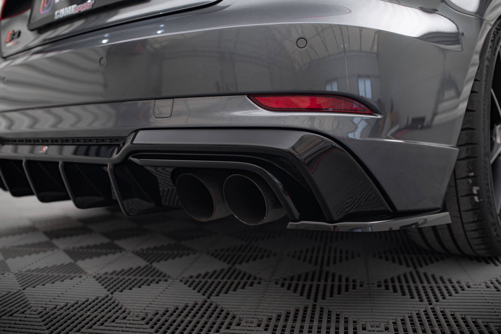 Frontspoiler Lippe & Seitenschweller & Heckdiffusor Satz Audi S3 Sportback 8V Facelift