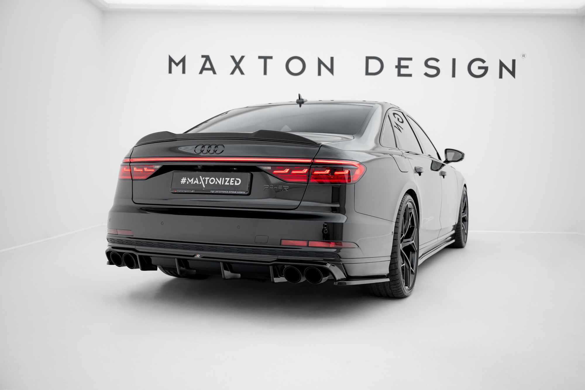 Frontspoiler Lippe, Seitenschweller und Heckdiffusor Satz Audi S8 D5