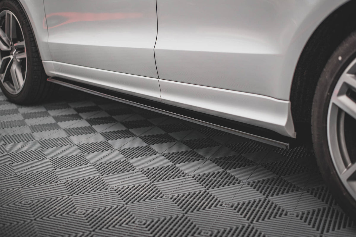 Frontspoiler Lippe, Seitenschweller, Heckseiten Flaps und Heckdiffusor Audi SQ5 Mk1