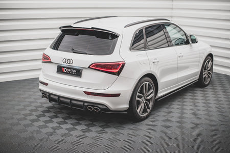 Frontspoiler Lippe, Seitenschweller, Heckseiten Flaps und Heckdiffusor Audi SQ5 Mk1