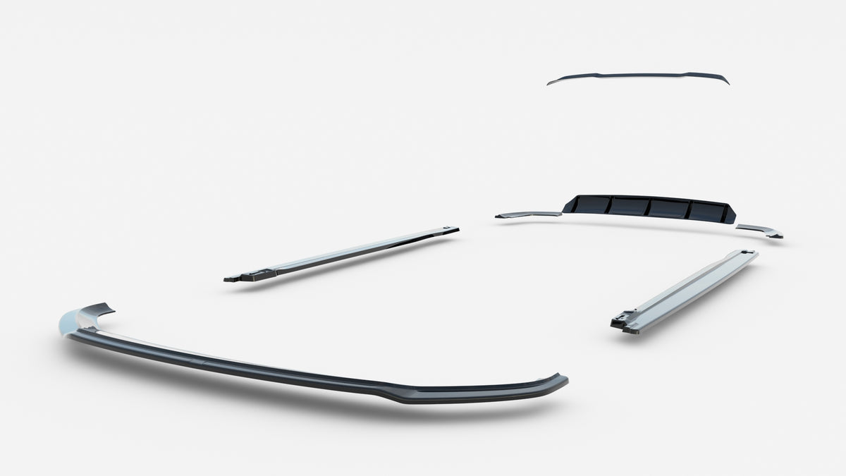 Frontspoiler Lippe, Seitenschweller, Heckdiffusor Audi Sq5/q5 S-Line MK2