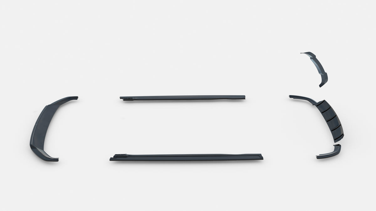 Frontspoiler Lippe, Seitenschweller, Heckdiffusor Audi Sq5/q5 S-Line MK2