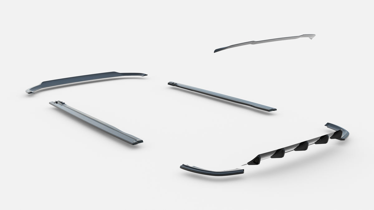 Frontspoiler Lippe, Seitenschweller, Heckdiffusor Audi Sq5/q5 S-Line MK2