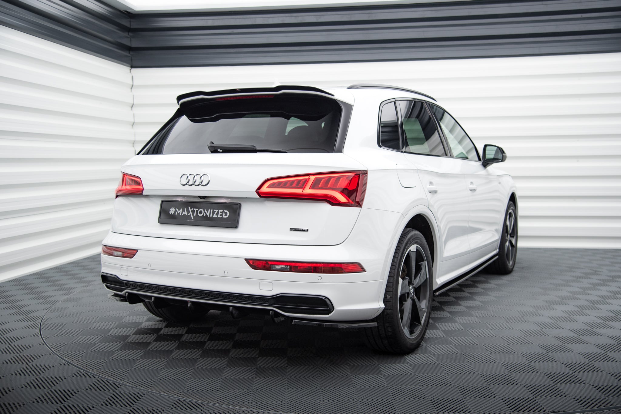 Frontspoiler Lippe, Seitenschweller, Heckdiffusor Audi Sq5/q5 S-Line MK2