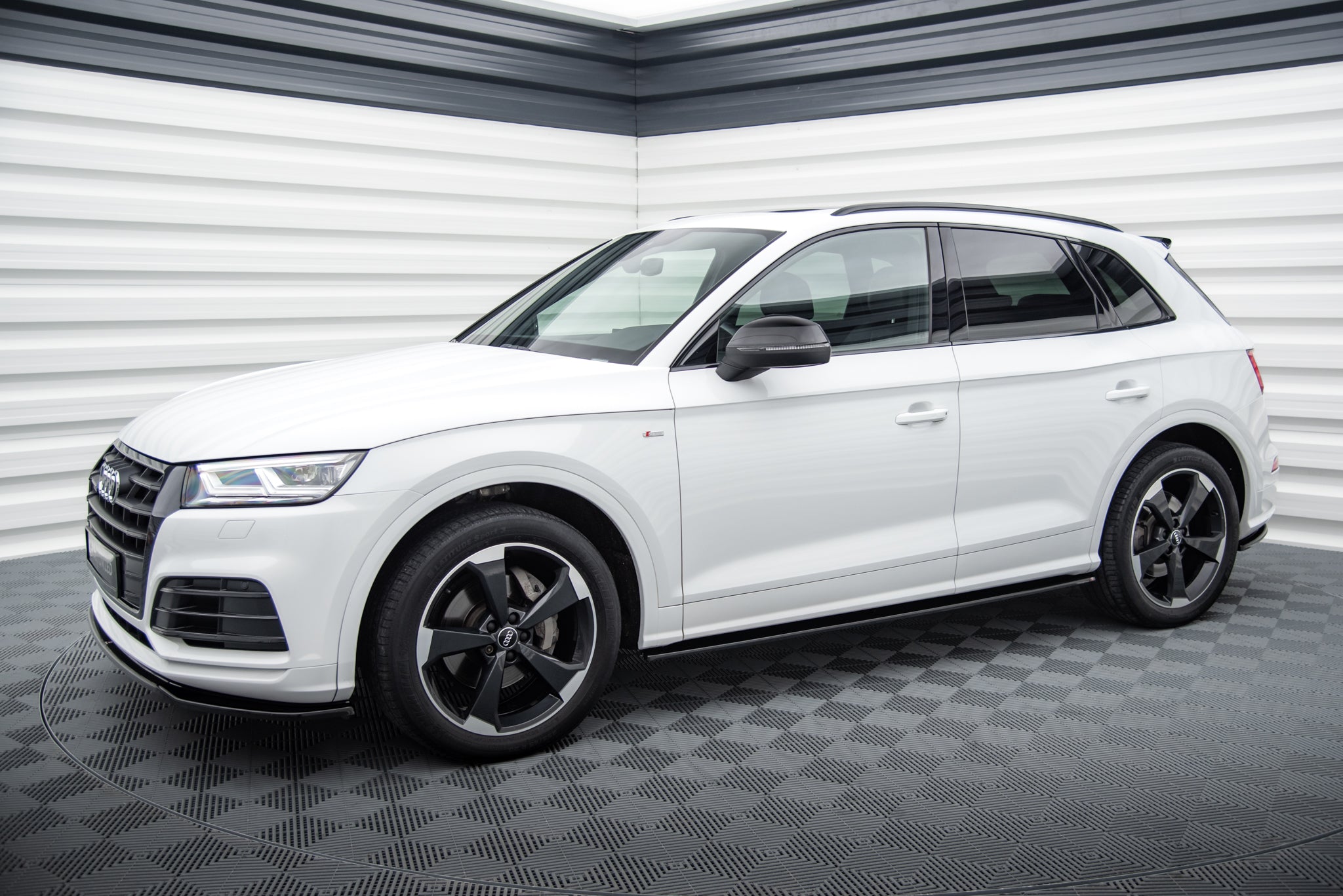 Frontspoiler Lippe, Seitenschweller, Heckdiffusor Audi Sq5/q5 S-Line MK2