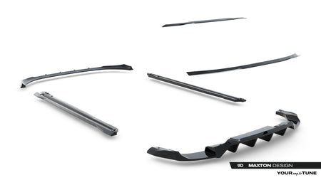Frontspoiler Lippe, Seitenschweller, Heckdiffusor Audi SQ5 Sportback MK3