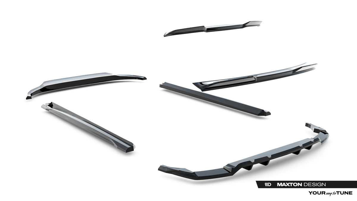 Frontspoiler Lippe, Seitenschweller, Heckdiffusor Audi SQ8 / Q8 S-Line MK1 Facelift