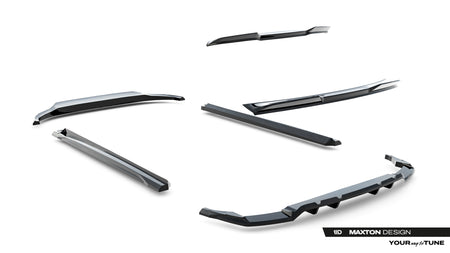Frontspoiler Lippe, Seitenschweller, Heckdiffusor Audi SQ8 / Q8 S-Line MK1 Facelift